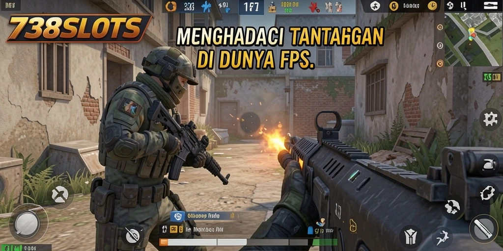 Tampilan gameplay 738SLOTS yang intens dan mendebarkan.