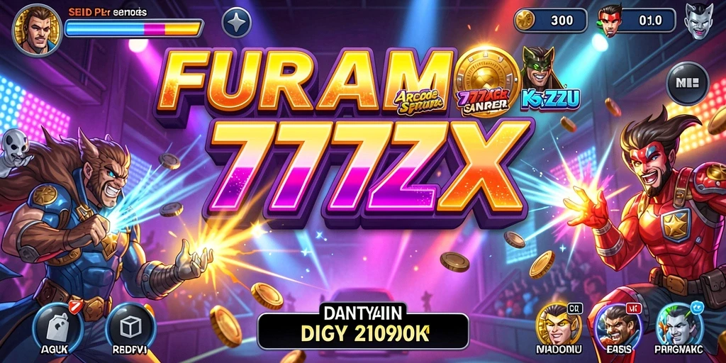 Screenshot gameplay <strong>777ZX</strong> menampilkan aksi seru di dunia Arcade.