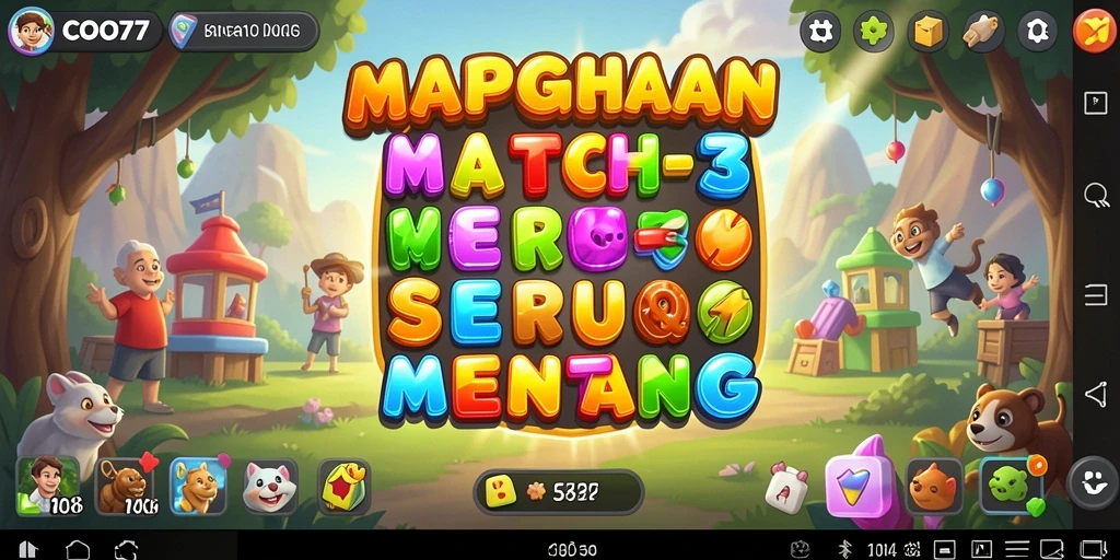 Tampilan gameplay <strong>COO77</strong> dengan level menantang yang menarik.