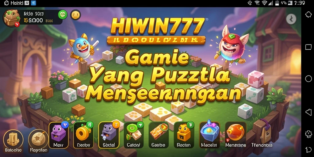 Screenshot gameplay HIWIN777 dengan teka-teki menantang yang menarik.