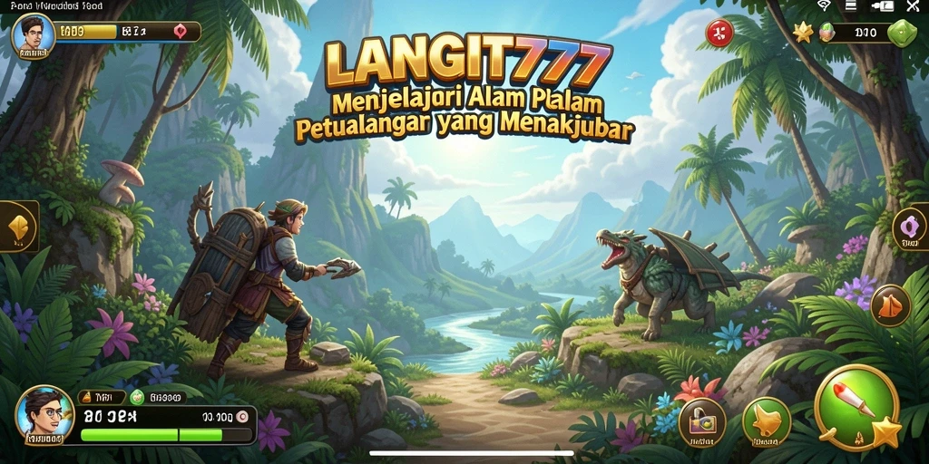 Screenshot LANGIT777 menampilkan aksi menarik dalam petualangan yang mendebarkan.