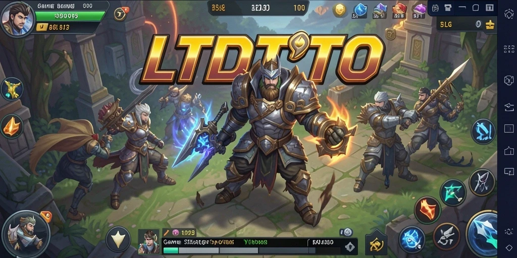 Screenshot utama LTDTOTO yang menampilkan momen strategis dalam permainan.
