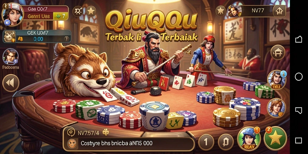 Screenshot gameplay menarik dari QiuQiu NV77.