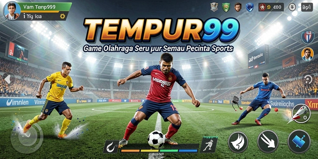 Tangkapan layar dari gameplay TEMPUR99 yang menegangkan dan menarik.